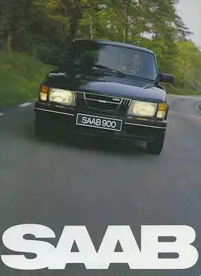 Saab 900 Prospekt 1981
