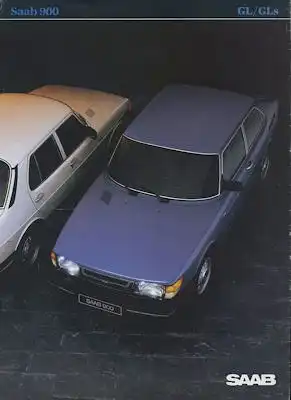 Saab 900 GL / GLs Prospekt 1983