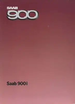 Saab 900 i Prospekt 1984