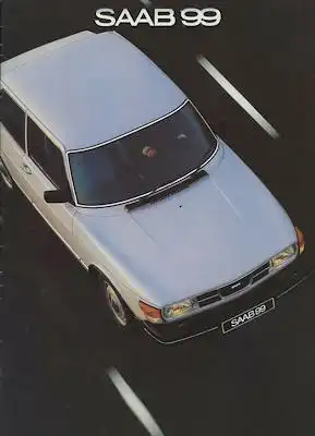 Saab 99 Prospekt 1980