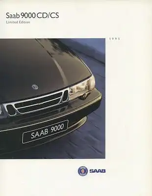 Saab 9000 CD / CS Limited Edition Prospekt 1995