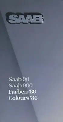 Saab 90 900 Farben 1986