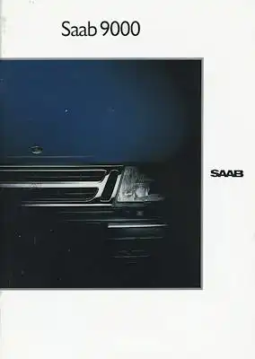 Saab 9000 Prospekt 1989
