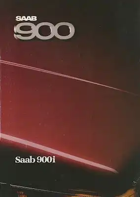 Saab 900 i Prospekt 1986