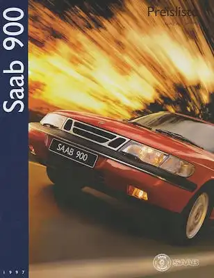 Saab 900 Preisliste 7.1996