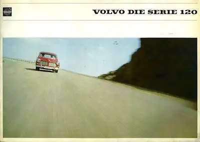 Volvo Serie 120 Prospekt 8.1965