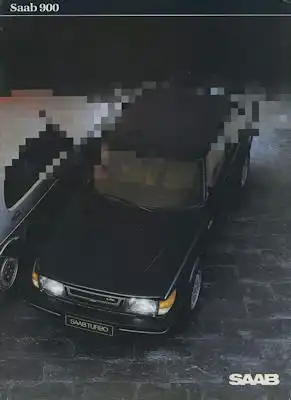 Saab 900 Prospekt 1983