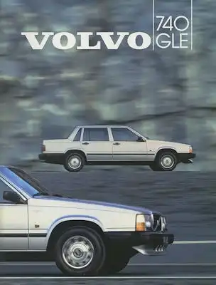 Volvo 740 GLE Prospekt 1984