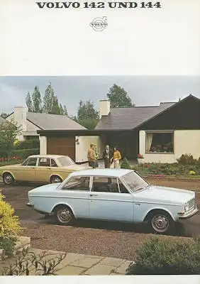 Volvo 142 144 Prospekt 8.1967