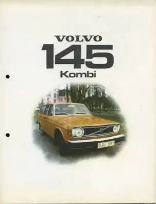 Volvo 145 Prospekt 2.1974