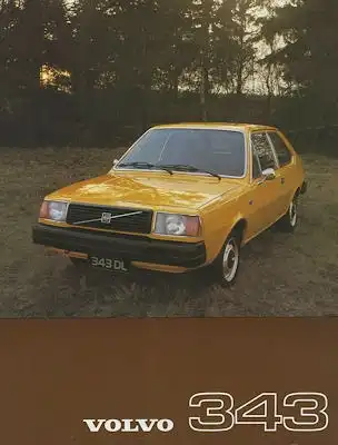 Volvo 343 Prospekt 1976/77