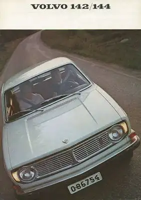 Volvo 142 144 Prospekt 11.1968 s