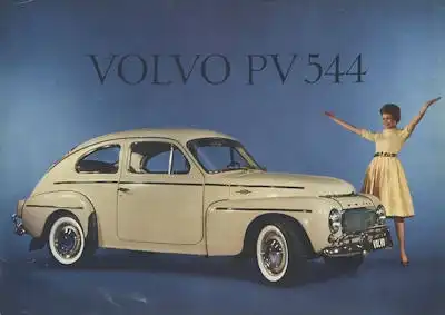 Volvo PV 544 Prospekt 4.1959