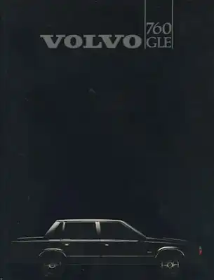 Volvo 760 GLE Prospekt 1983
