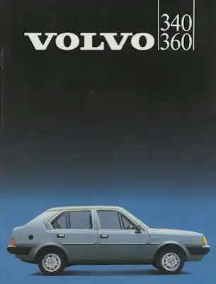 Volvo 340 360 Prospekt 1983