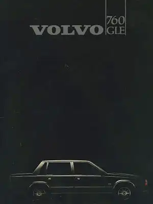 Volvo 760 GLE Prospekt 1982