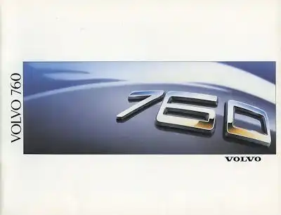 Volvo 760 Prospekt 1988
