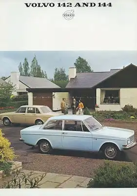 Volvo 142 144 Prospekt 8.1967 e