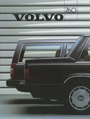Volvo 760 Prospekt 1986