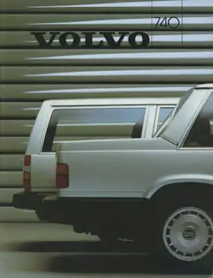 Volvo 740 Prospekt 1986