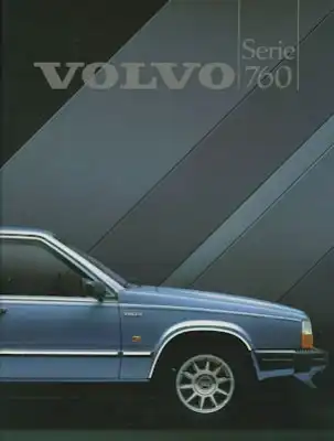 Volvo Serie 760 Prospekt 1984