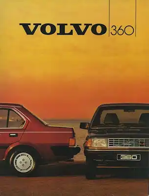Volvo 360 Prospekt 1984