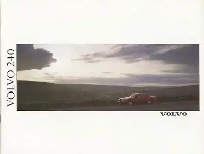 Volvo 240 Prospekt 1990