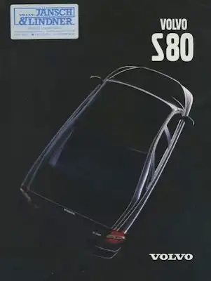 Volvo S 80 Prospekt 2000