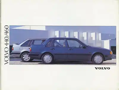Volvo 440 460 Prospekt 1992