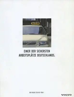 Volvo S 70 / V 70 Taxi Prospekt 12.1998