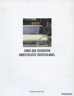 Volvo S 70 / V 70 Taxi Prospekt 7.1997