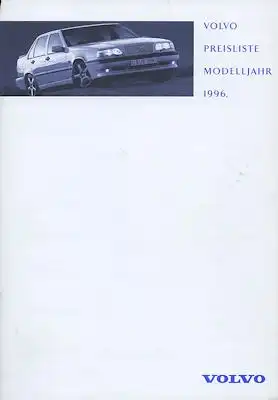 Volvo Preisliste 6.1995