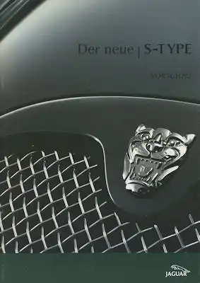 Jaguar S Type Prospekt 2002
