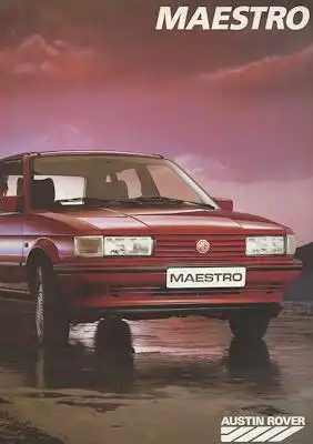 Austin-Rover Maestro Prospekt 4.1986