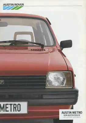 Austin-Rover Metro Prospekt 9.1985