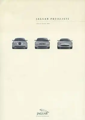 Jaguar Preisliste 10.2000
