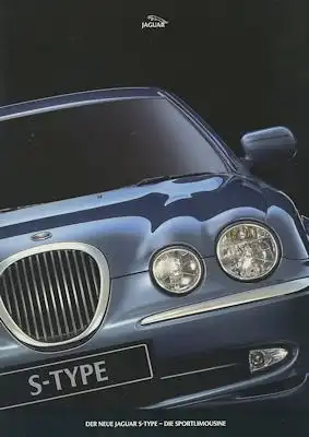 Jaguar S Type Prospekt 6.1999