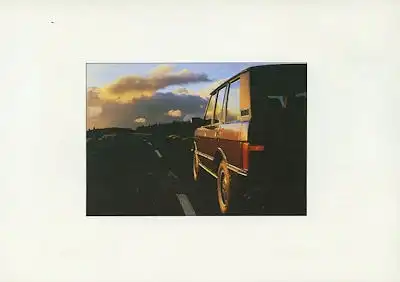 Range Rover Farben 1987