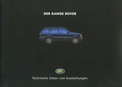 Range Rover Programm 2001