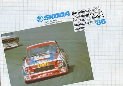 Skoda Programm 1986