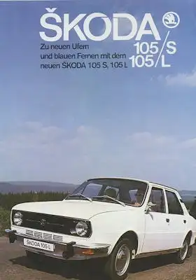 Skoda 105 S / L Prospekt 1976