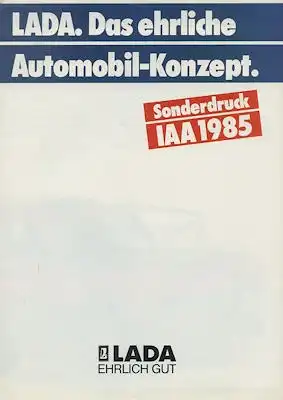 Lada Programm IAA 1985