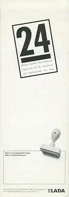 Lada Sondermodelle Preisliste 9.1989