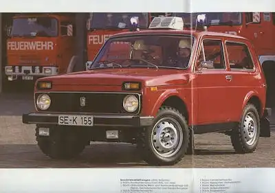 Lada Niva ELW 1 Prospekt 1980er Jahre