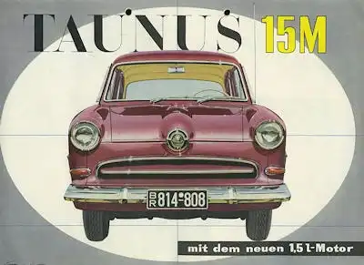 Ford Taunus 15 M Prospekt 12.1954