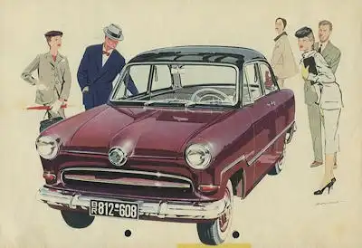 Ford Taunus 15 M Prospekt 1955