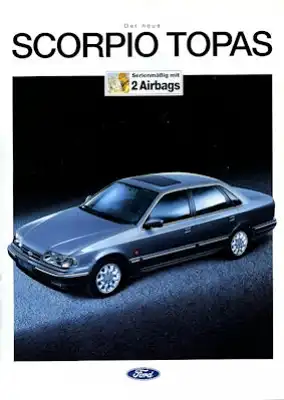 Ford Scorpio Topas Prospekt 11.1993