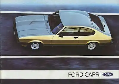 Ford Capri III Prospekt 11.1979