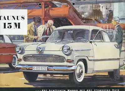 Ford Taunus 15 M Prospekt ca. 1957