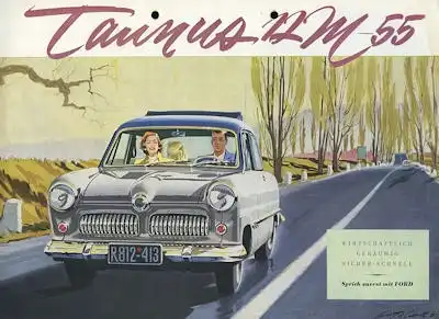 Ford Taunus 12 M Prospekt 12.1954